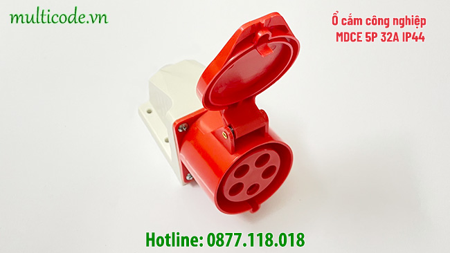 O Cam Cong Nghiep 3 Pha Lap Roi Mdce 5p 32a Ip44 Chat Luong Cao