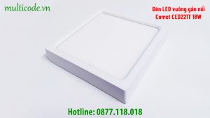Den Led Vuong Gan Noi Comet Ced221t 18w Anh Sang Trang