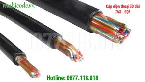 Cap Ngam Dien Thoai 50 Doi Z43 Bqp 50x2x0.5