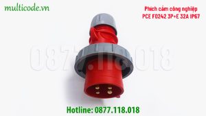 Phich Cam Cong Nghiep Pce F0242 4p 32a 440v Ip67