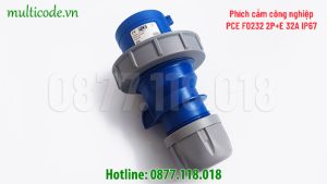 Phich Cam Chiu Tai Cao Pce F0232 6 3p 32a 230v Ip67