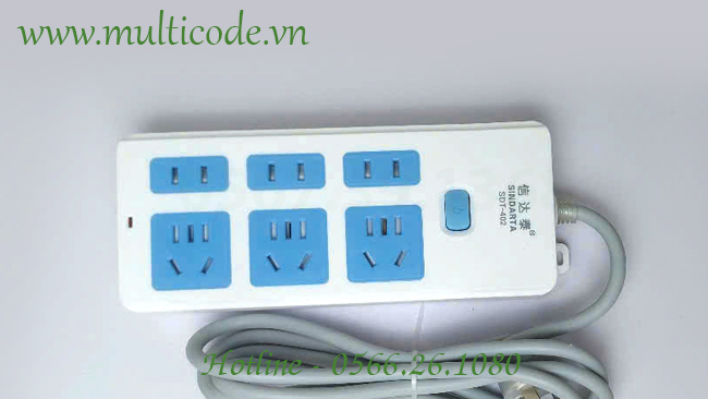 Ổ cắm 6 lỗ chân dẹt giá rẻ, chất lượng cao