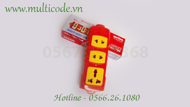 Ổ cắm điện công nghiệp Sopoka chịu tải cao, bảo vệ an toàn