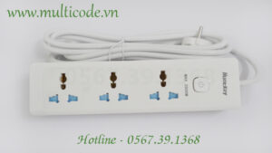 Ổ Cắm Điện Đa Năng 3 Lỗ HUNTKEY DMB301