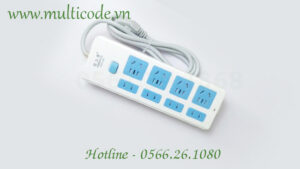Ổ cắm chân dẹt 3 chấu SINDARTA dùng trong gia đình