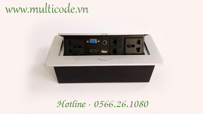 Hộp âm bàn đa năng cao cấp cho phòng họp