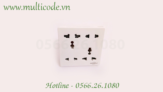 Ổ cắm đa năng Morele âm tường
