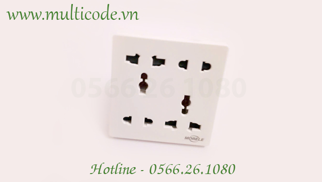 Ổ cắm tường đa năng bền đẹp