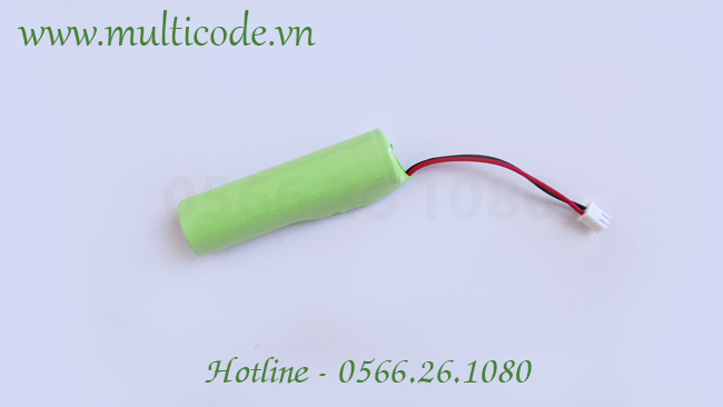 Pin 18650 có dây và jack kết nối sẵn tiện dụng